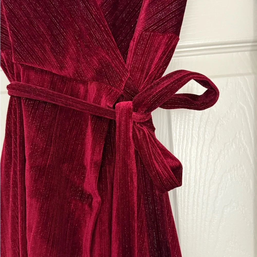 Baltic Born Red Long Sleeve Dress - Picture 3 of 4